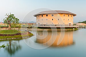 Hakka Tulou structures in Miaoli, Taiwan