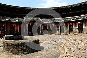 Hakkas soil building interior