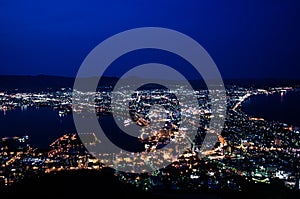 Hakodate City View at Night