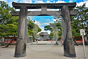 Hakozakigu (Hakozaki Shrine) in Fukuoka, Japan