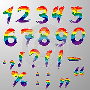 Hakuna Matata rainbow numbers