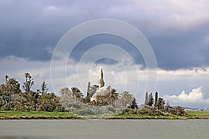 Hala Sultan Tekke or the Mosque of Umm Haram, Larnaca, Cyprus