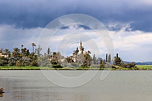 Hala Sultan Tekke or the Mosque of Umm Haram, Larnaca, Cyprus