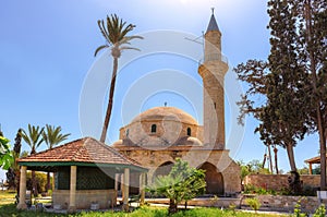 Hala Sultan Tekke is the notable landmark, Larnaca, Cyprus. photo