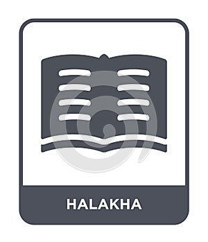 halakha icon in trendy design style. halakha icon isolated on white background. halakha vector icon simple and modern flat symbol