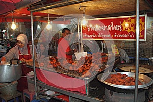 Halal Food Stall at Hat Yai