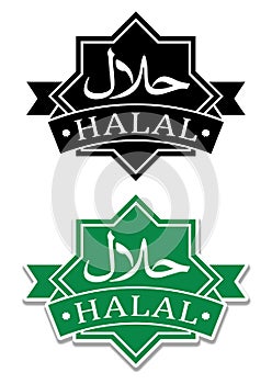 Halal Seal / Icon photo