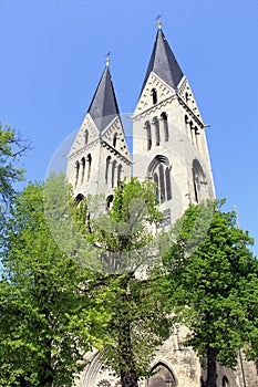 Halberstadt Cathedral, Gothic church, built between 1236 and 1491, Halberstadt, Germany