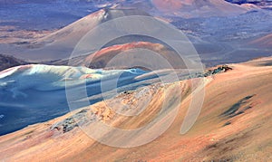 Haleakala crater