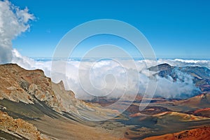 Haleakala Volcano and Crater Maui Hawaii