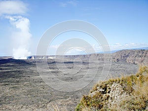 Halemaumau Crater at Hawaii Volcanoes National Park photo