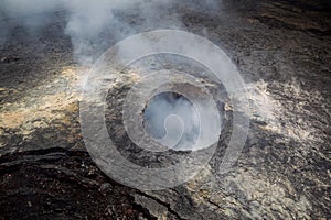 Halemaumau crater on Kilauea