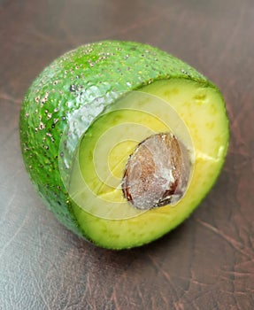 Half avocado.