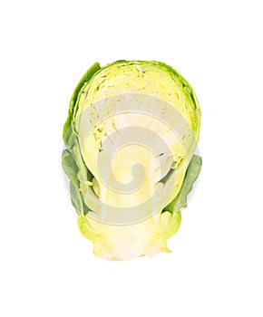 Half brussels sprout