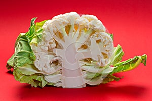Half cauliflower