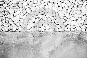 Half cement half stone background