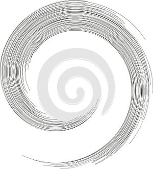 half circle irregular long rays vortex inside and outside