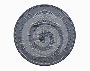 Half crown coin