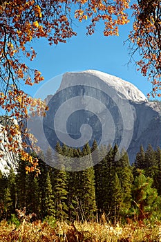 Half Dome Autumn