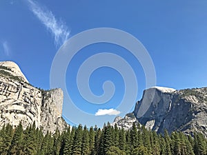 Half Dome and Blue Sky, Yosemite