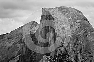 Half Dome BW