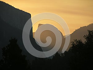 Half Dome at Dawn