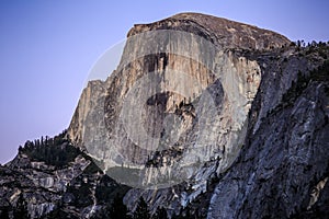 Half Dome at Dusk, Yosemite National Park, California