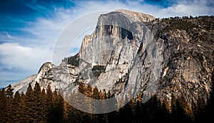 Half Dome in the Fall, Yosemite National Park, California