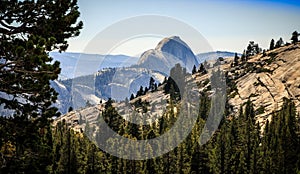 Half Dome from Olmsted Point, Yosemite National Park, California