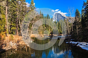 Half Dome Reflection
