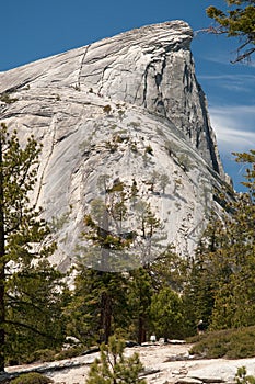 Half Dome rock formation
