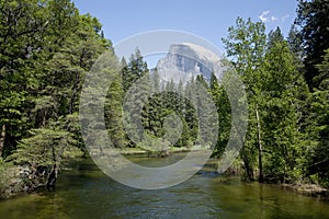 Half Dome from Sentinel Bridge