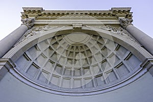 Half dome of stage in Golden Gate park