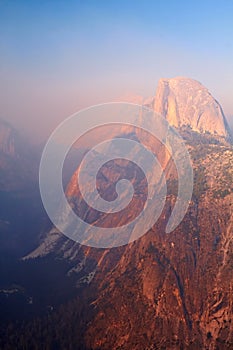 Half Dome at Sunset, Yosemite Valley