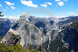 Half Dome, Vernal and Nevada Falls, Yosemite National Park