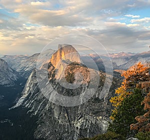 Half Dome. View from Glacier Point, Yosemite