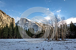 Half Dome at winter - Yosemite National Park, California, USA