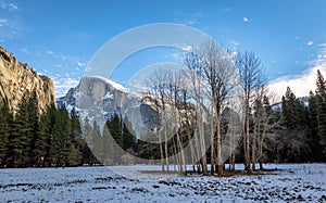 Half Dome at winter - Yosemite National Park, California, USA