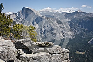 Half Dome and Yosemite Valley