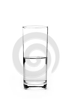 Half full glass