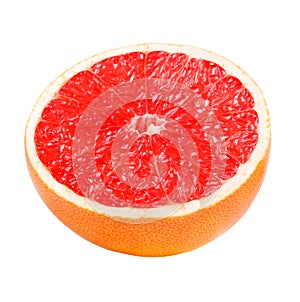 Half of grapefruit