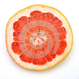 Half grapefruit citrus fruit