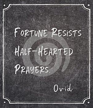 Half-hearted Ovid quote photo