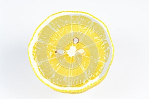 A half lemon