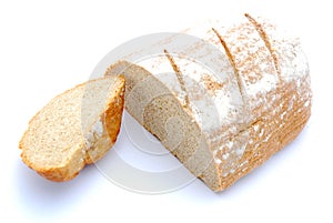 Half loaf rye bread