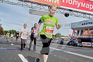 Half Marathon Minsk 2019 Running in the city