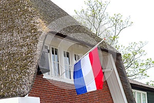 Half mast Dutch flag, Remembrance Day, Netherlands