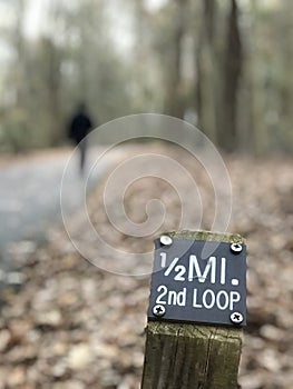 Half mile marker