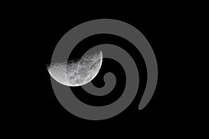 Half Moon on 1st April 2020