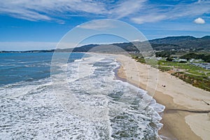 Half Moon Bay State Beach in California